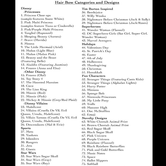 COPY - 2 Hair Bows featuring Barbie Designs - Picture 2 of 16